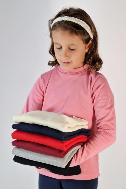 Camisola meia gola