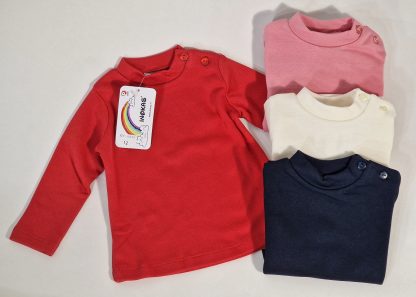 Camisola meia gola bebé
