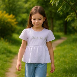 Túnica com BORDADO INGLÊS