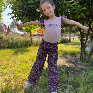 Conjunto pantalona florida