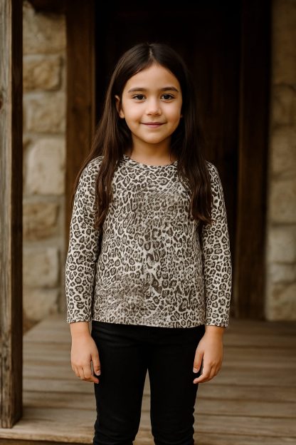 Camisola estampa animal print