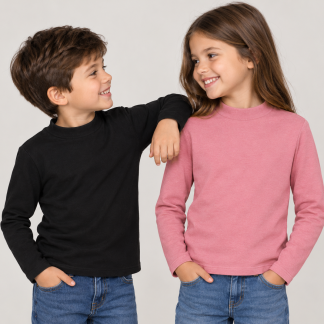Camisola meia gola